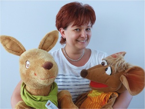 Känguru Krümel, Michaela und Leseratterich Emil