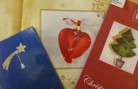 Weihnachtliche Medien. Foto: K. Stöckel