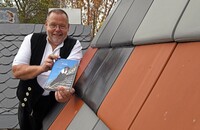 Johannes Heine auf dem Dach, copy Thomas Kube