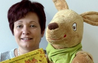 Michaela Lehmann mit Krümel