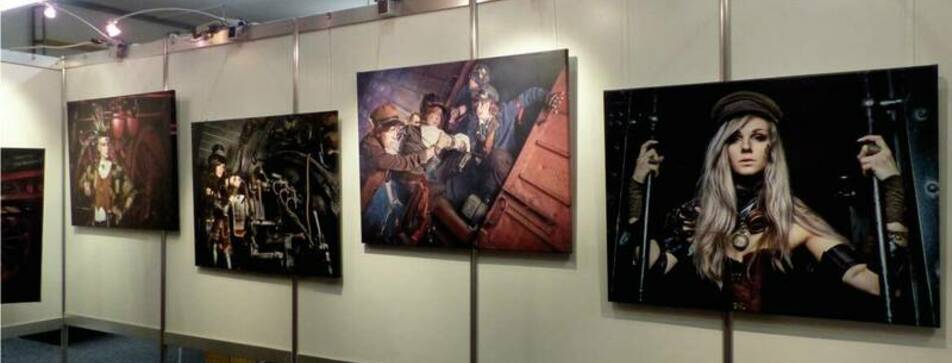 Heiner Stephan Steampunk trifft Dampfross